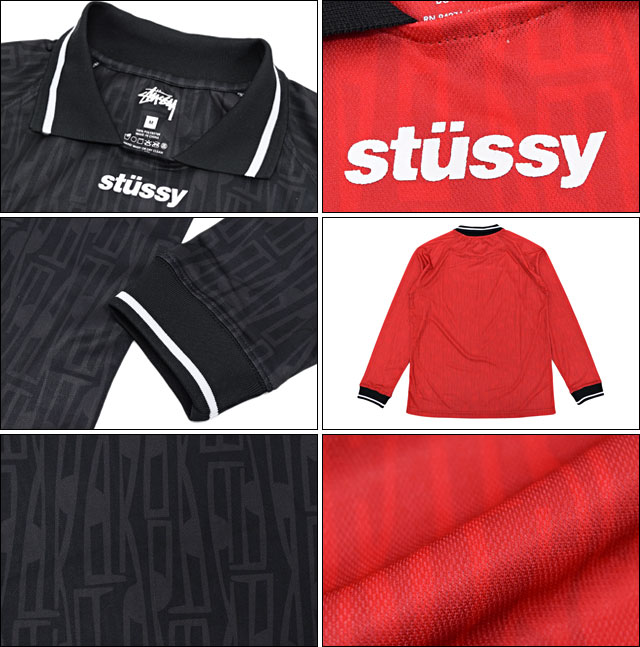 楽天市場】ステューシー STUSSY シャツ 長袖 メンズ Goalie Jersey