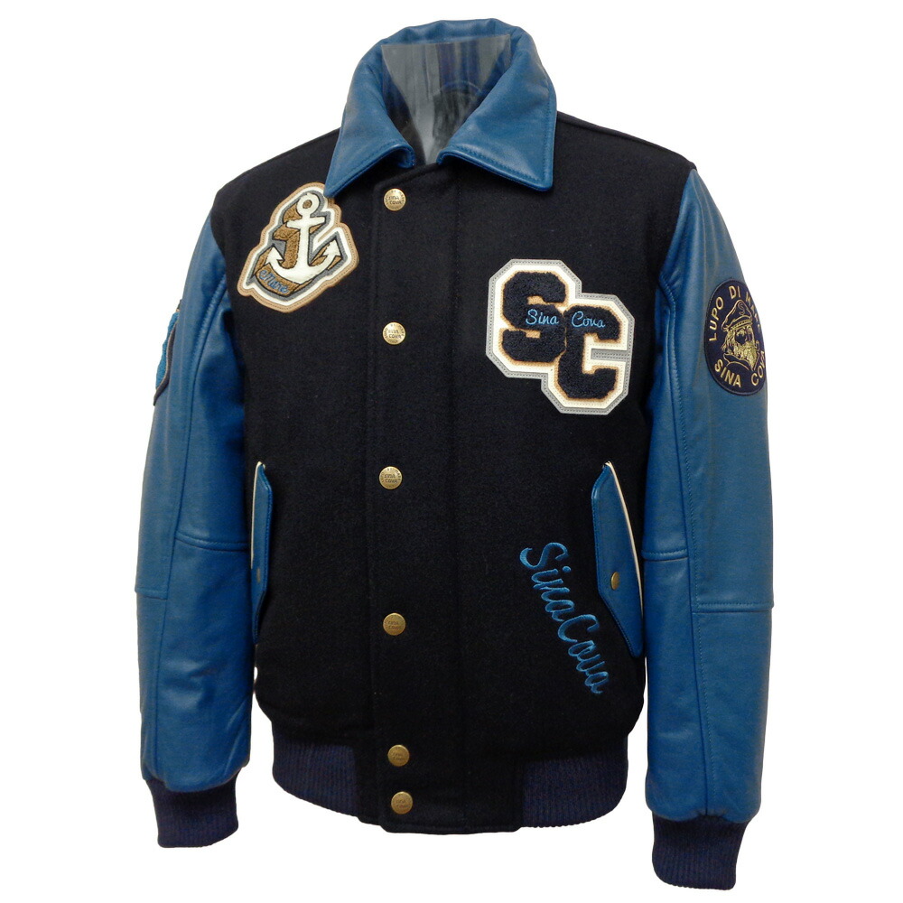 楽天市場】40％OFF 秋冬 シナコバ 高級 羊革 中綿入りスタジアム