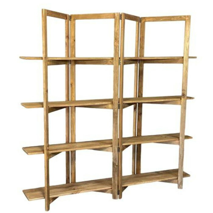 楽天市場】シェルフ 木製 4段 幅180cm 古木風 古材風 おしゃれ 北欧