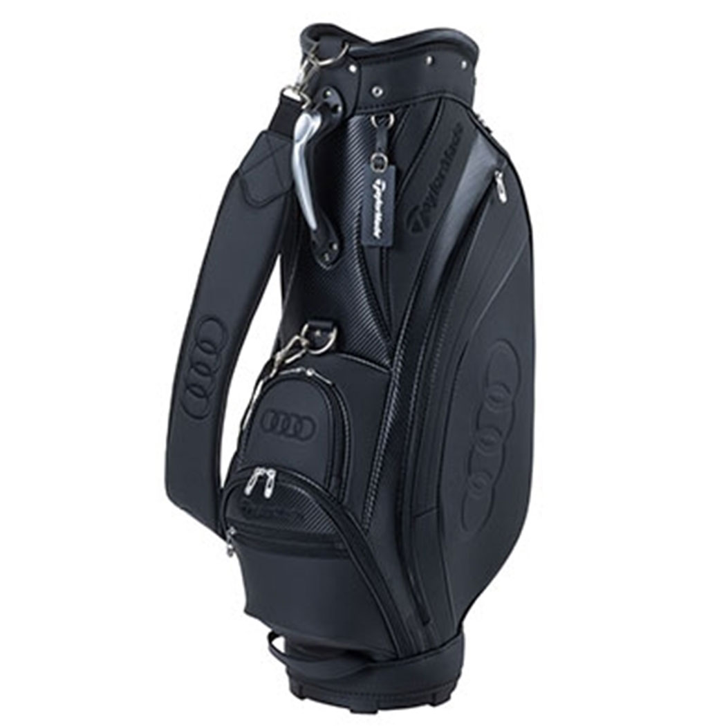 TaylorMade ゴルフバッグ ブラック Audiロゴ テーラーメイド 新品 楽天
