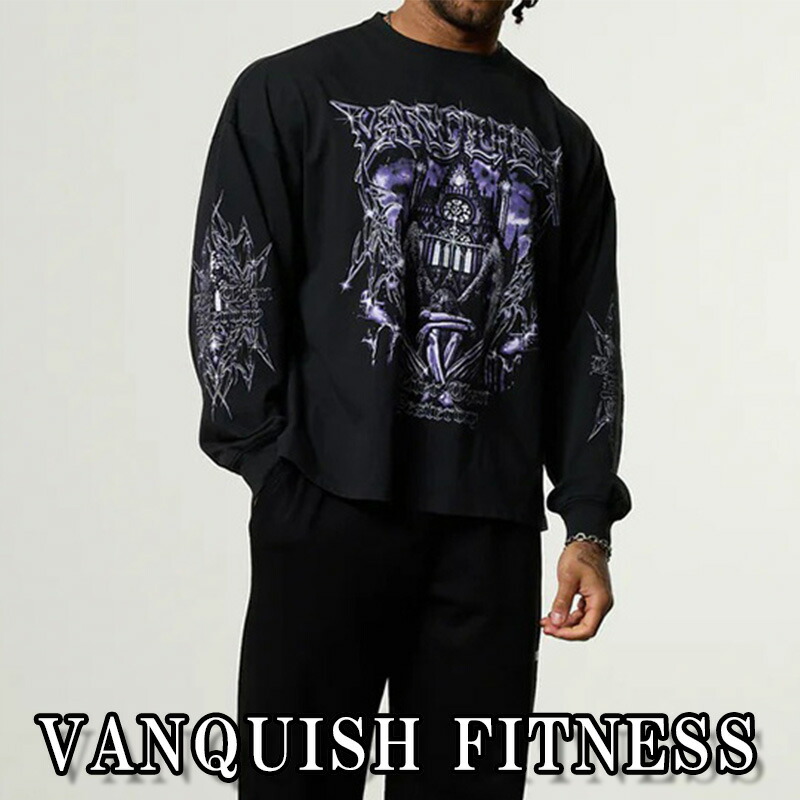 楽天市場】ヴァンキッシュ フィットネス VANQUISH FITNESS ロンT 長袖