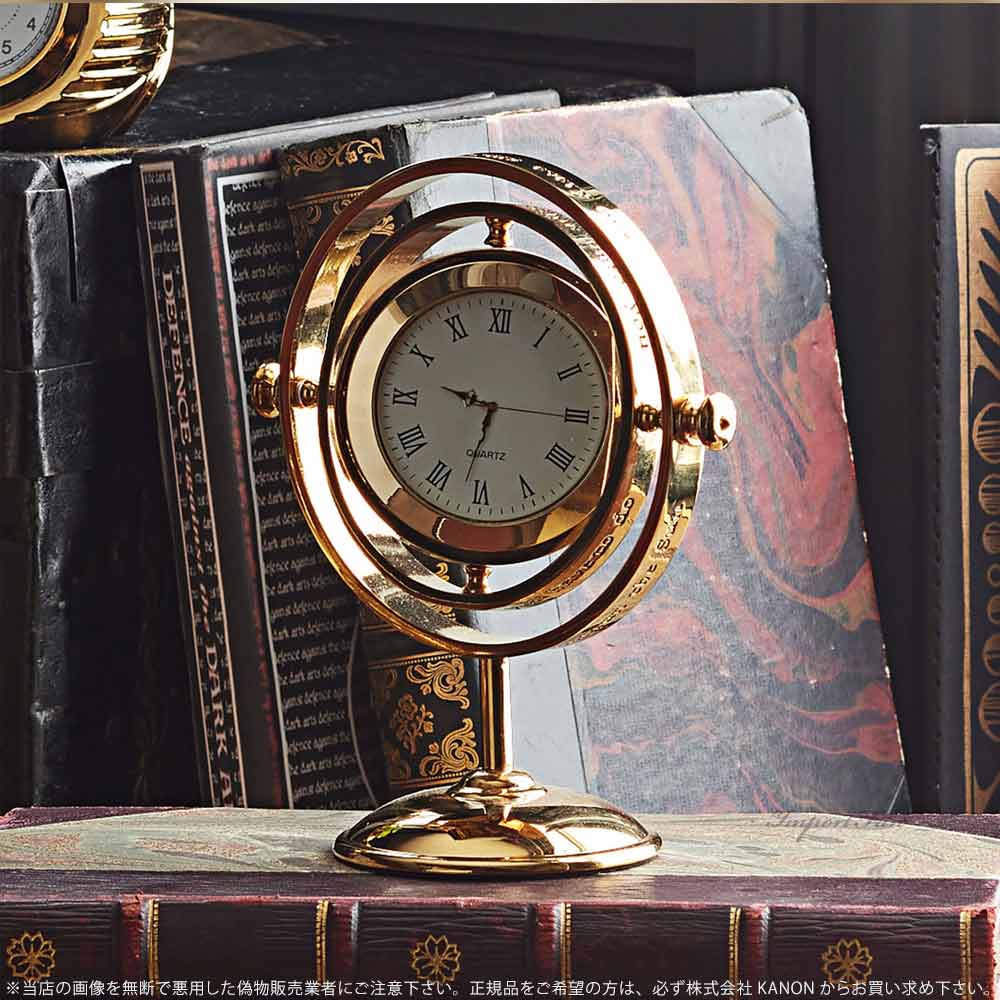 楽天市場】ハリーポッター 逆転時計 タイムターナー 置時計 砂時計