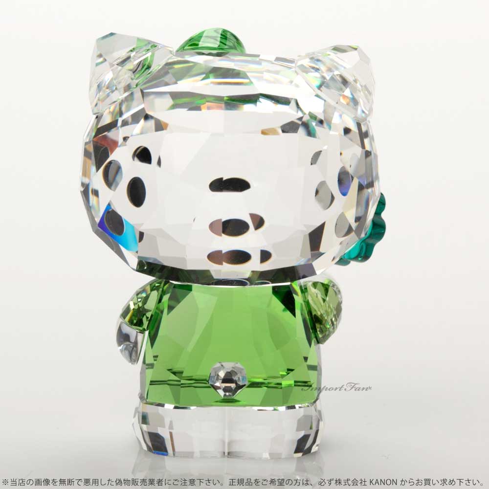 楽天市場】スワロフスキー ハローキティラッキー チャーム クローバー