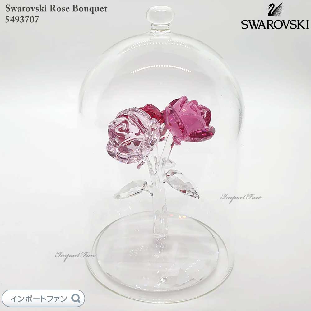 楽天市場】スワロフスキー ローズブーケ 薔薇 バラ 花 5493707