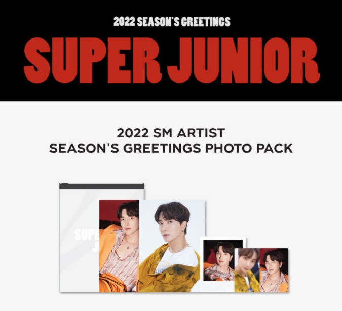 楽天市場】☆9種選択☆SUPER JUNIOR - 2022 SEASON'S GREETINGS PHOTO