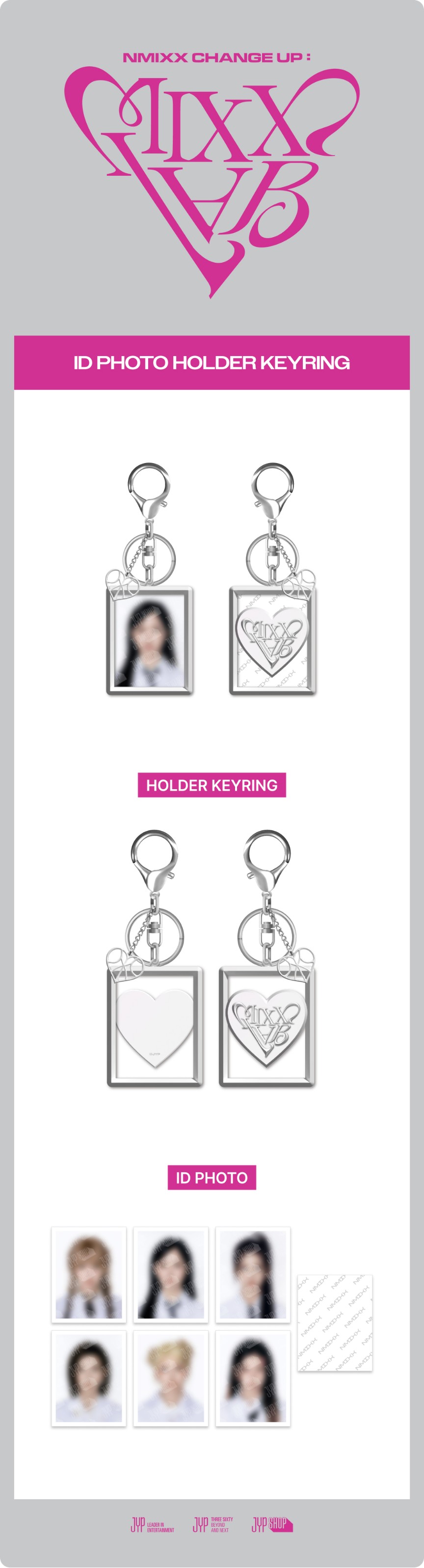 楽天市場】NMIXX - ID PHOTO HOLDER KEYRING 【NMIXX CHANGE UP : MIXX