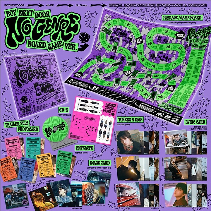 楽天市場】BOYNEXTDOOR - 4th EP 「No Genre」 (Board Game ver