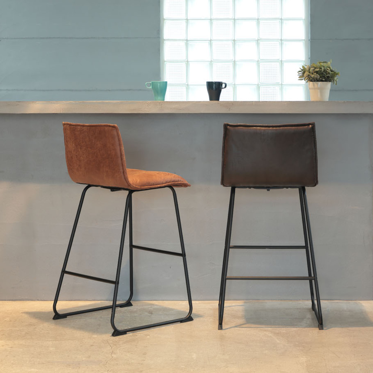 楽天市場】カウンターチェア 座面高72cm 背もたれ付 CORDILL （ チェア