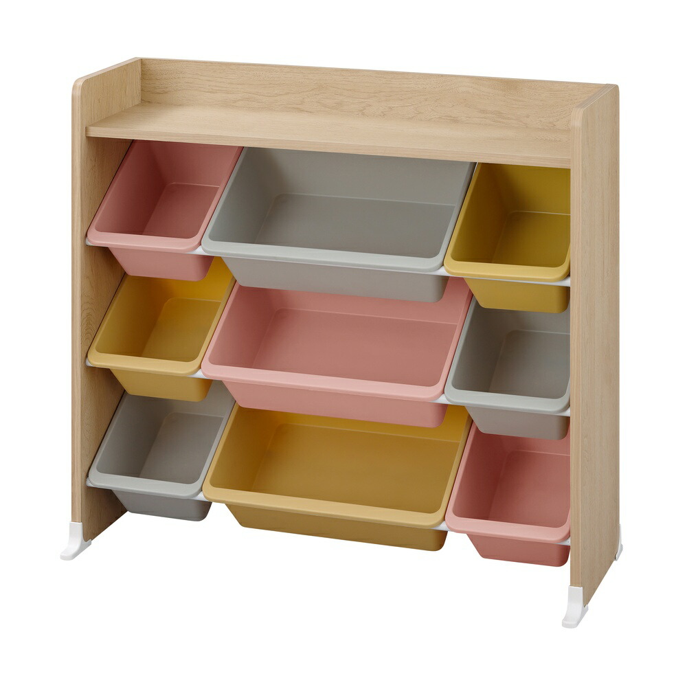 楽天市場】[100円OFFｸｰﾎﾟﾝ/有名ｼｮｯﾌﾟ]おもちゃ 収納 おもちゃ収納棚