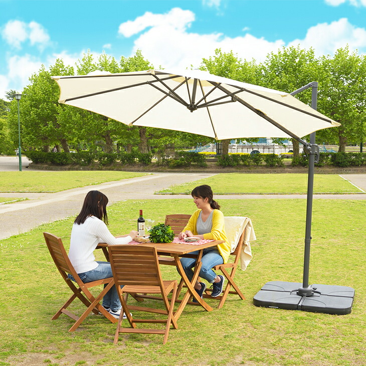 楽天市場】【3/1ワンダフルデー☆ポイント2倍】ガーデンパラソル 自立