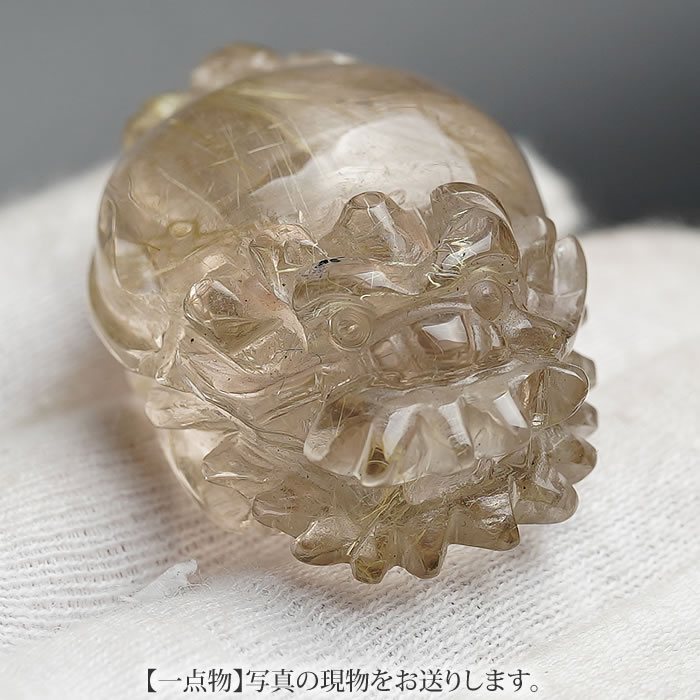 楽天市場】【一点物】【高品質】【風水アイテム】ルチルクォーツ 龍亀