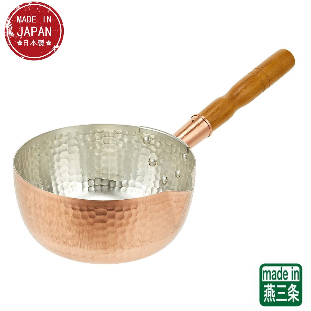 楽天市場】【燕三条】銅雪平鍋 18cm(1.4L) | ガス火専用 鍋 雪平鍋 行