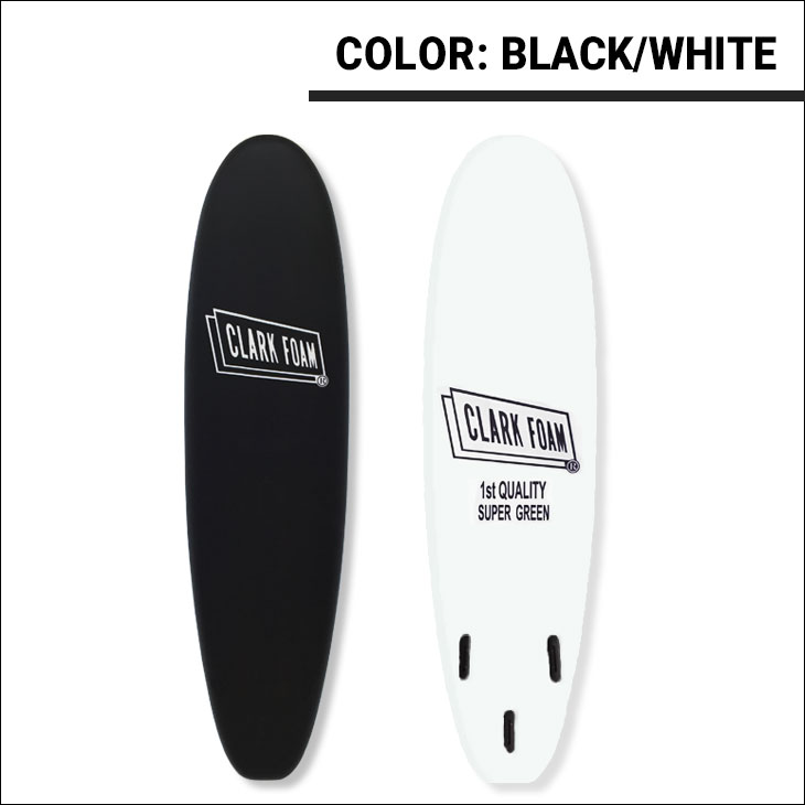 楽天市場】2022年モデル CLARK FOAM クラークフォーム 7'6 ソフト