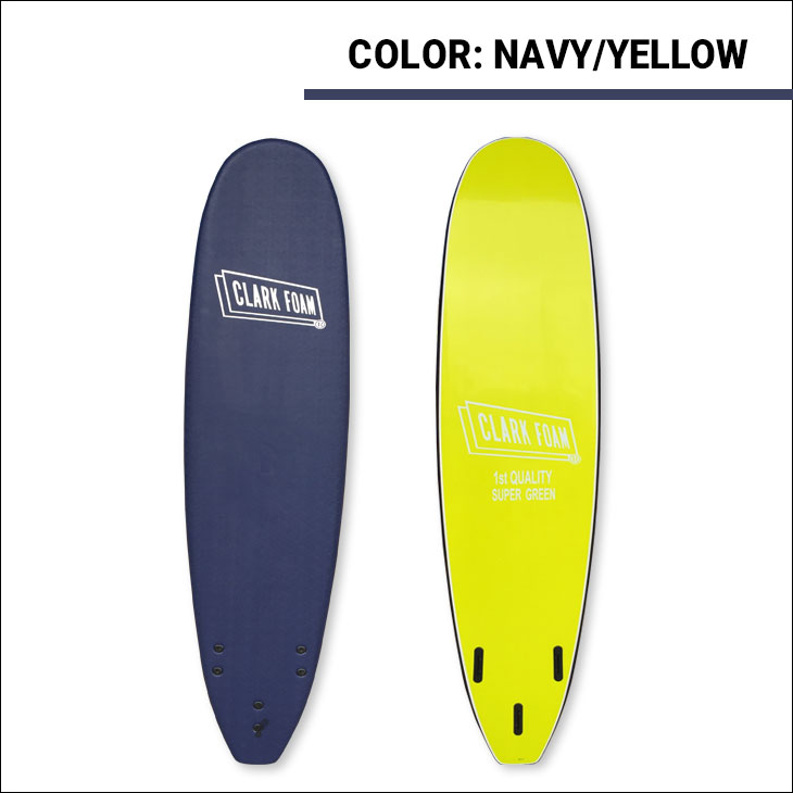 楽天市場】2022年モデル CLARK FOAM クラークフォーム 7'6 ソフト
