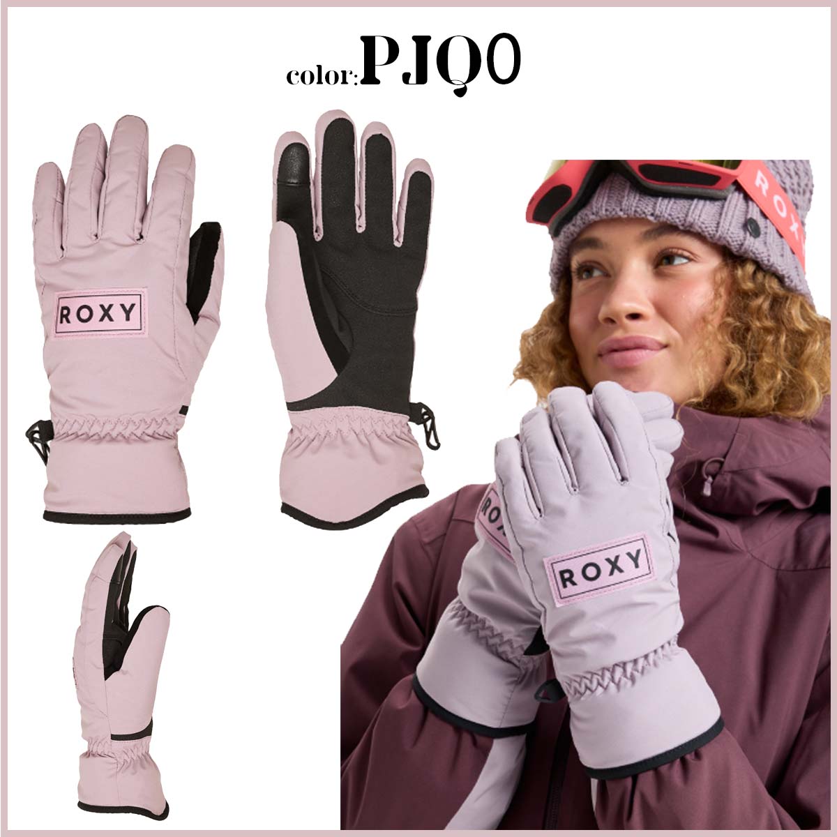 楽天市場】25/26 SNOW ROXY ロキシー 手袋 フレッシュフィールズ