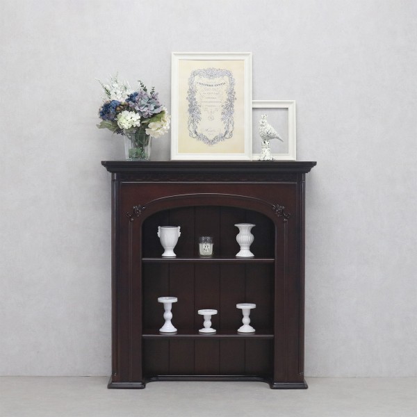 楽天市場】マントルピース 飾り棚 シェルフ クラシック アンティーク調