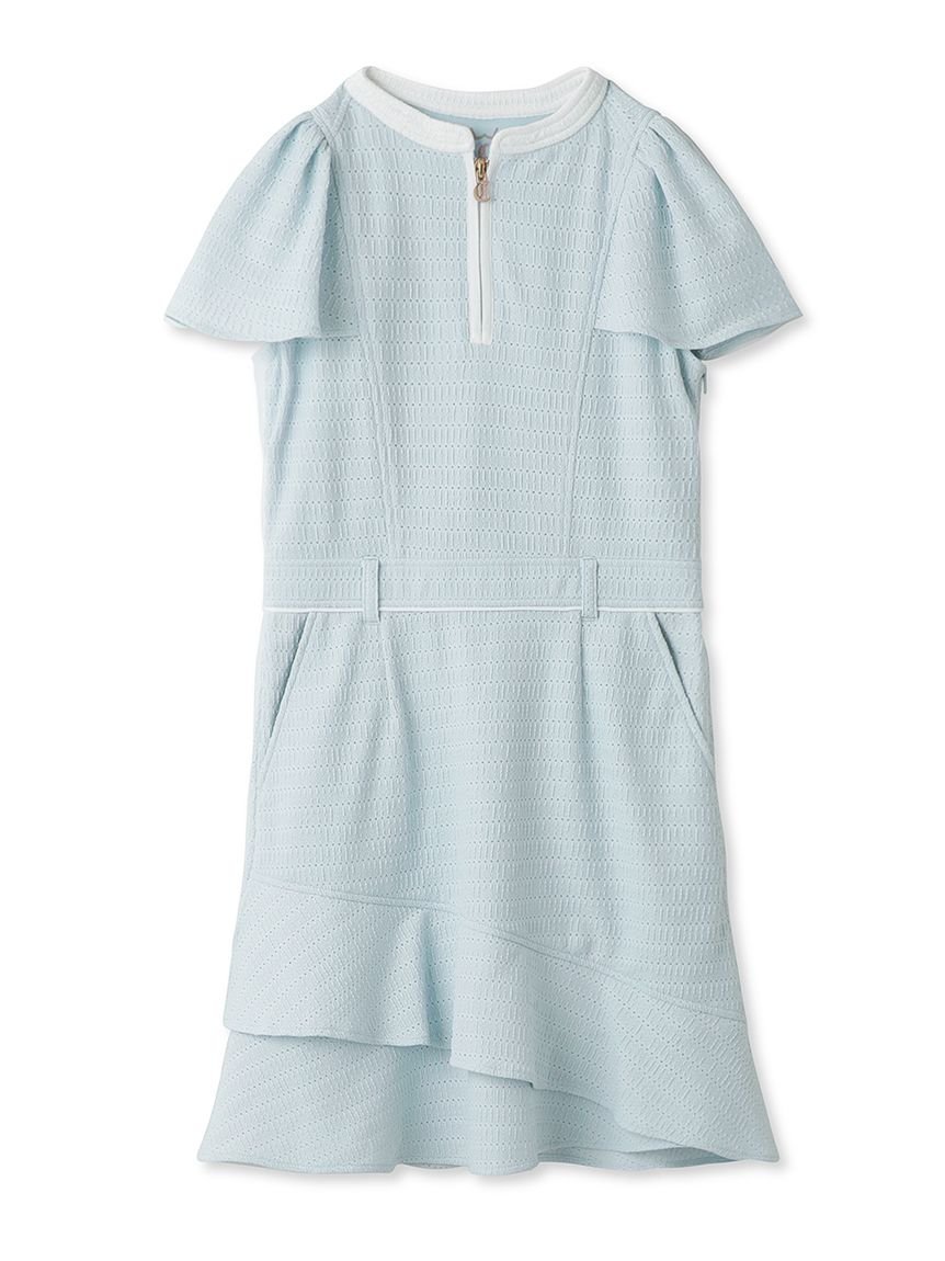 CELFORD｜【CELFORD GOLF】ストレッチレース袖フレアワンピース