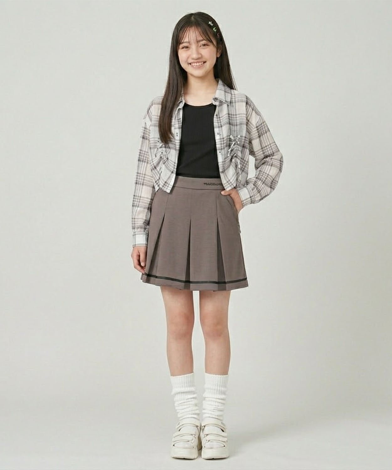 NARUMIYA ONLINE｜【milky coast】ボックスプリーツスカート | Rakuten