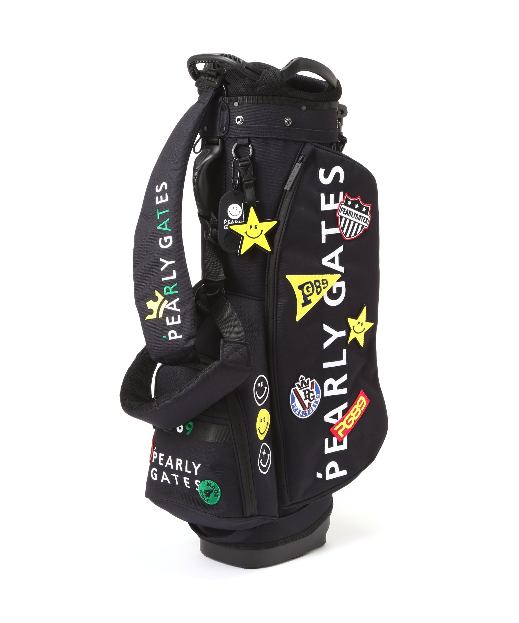 PEARLY GATES｜ワッペンスタンド式キャディバッグ (46インチ対応)(9型