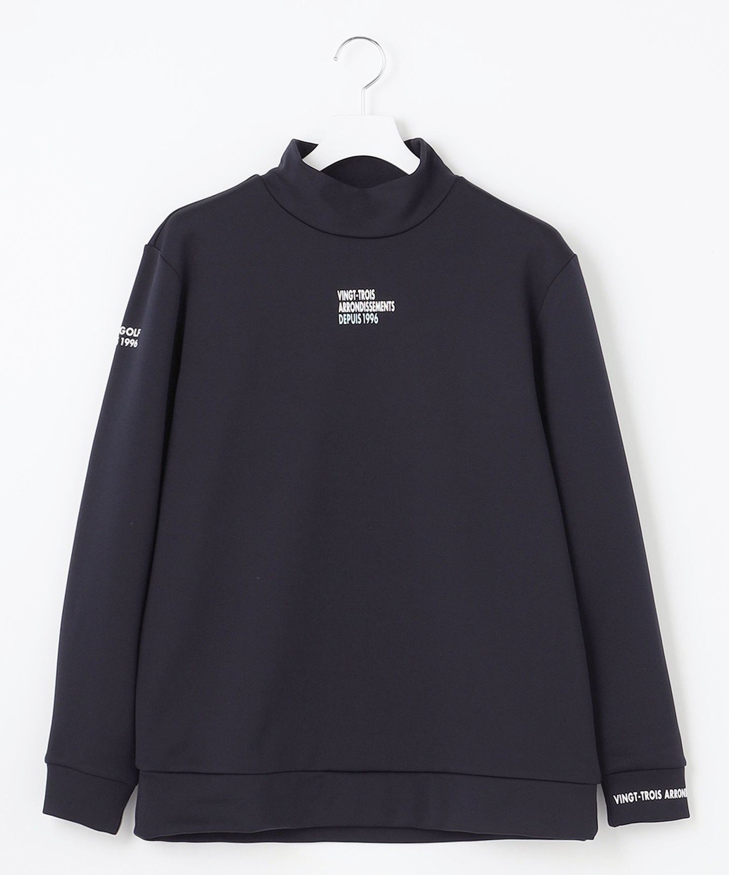 23区GOLF｜【MEN】ストレッチ裏フリース モックネック | Rakuten