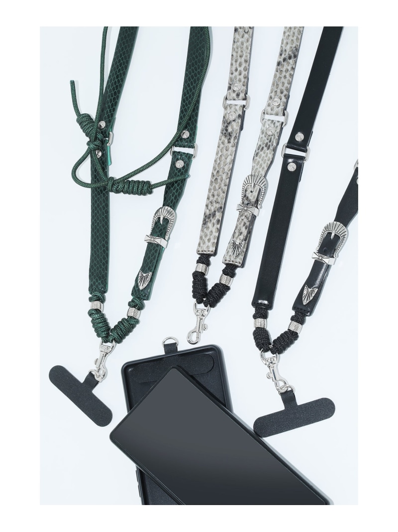 楽天市場】TOGA TOO Leather phone strap トーガ ファッション雑貨
