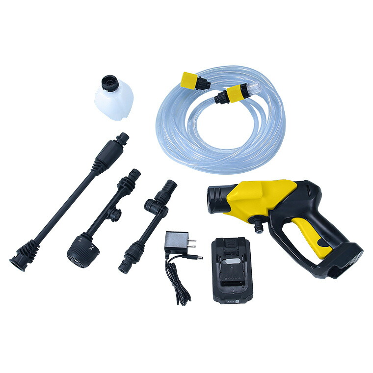 楽天市場】谷村実業 コードレス 高圧洗浄機 折りたたみバケツ付き