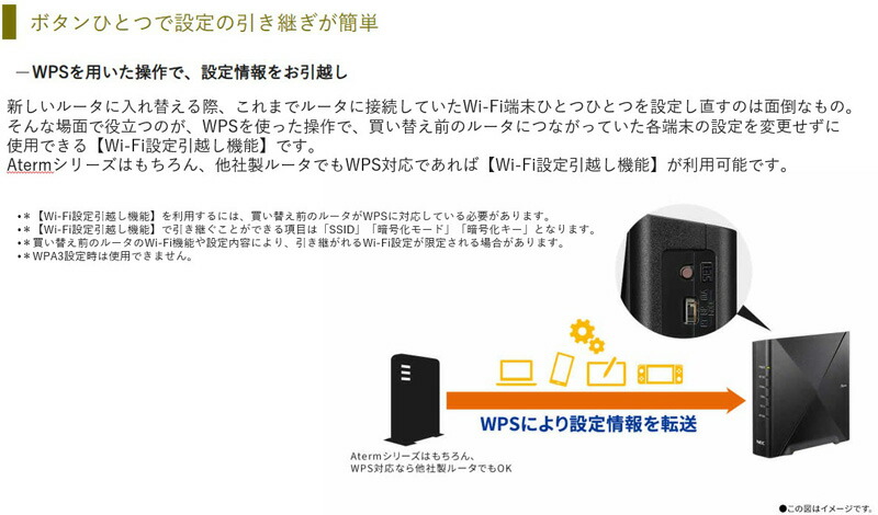 楽天市場】NEC Aterm 無線LAN ルーター Wi-Fi 6（11ax）対応