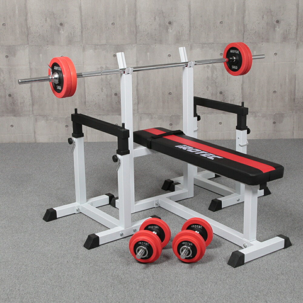 楽天市場】ベンチプレス IROTEC（アイロテック）ストレングスセット