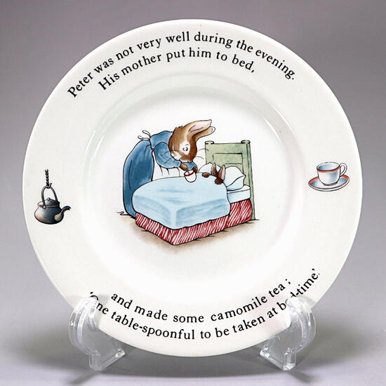 楽天市場】ウェッジウッド Wedgwood ピーターラビット 旧刻印 4点