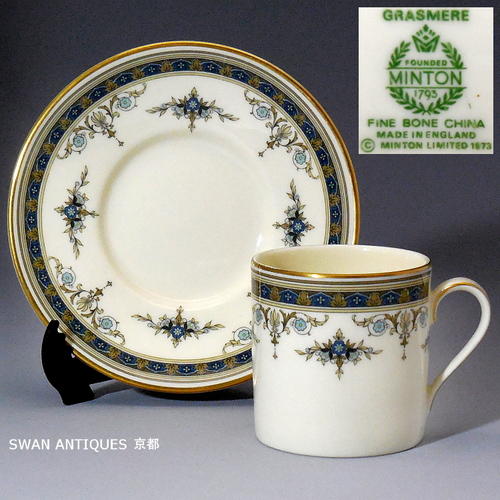 楽天市場】ミントン Minton 1973年 グラスミア デミタスカップ