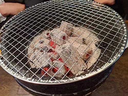 楽天市場】29.70円/枚 使い捨て焼き網 丸 台形 (亜鉛メッキ) 直径28cm
