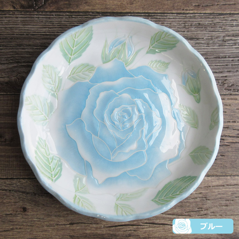 楽天市場】【アウトレット】ローズ 29.5cm パーティー皿（2色選択