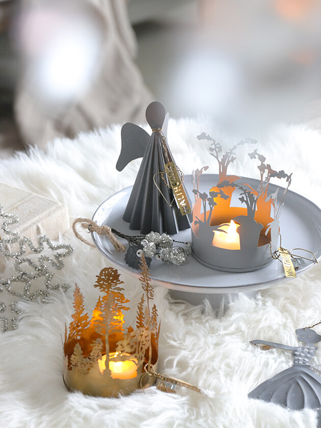 楽天市場】キャンドルホルダー CHRISTMAS ROSE Walther&Co. // ピラー