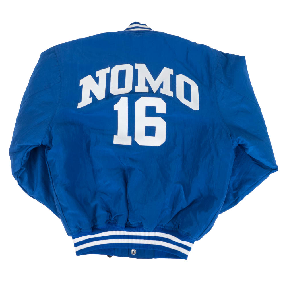 楽天市場】野茂英雄 スタジャン MLB ドジャース STARTER ロイヤル