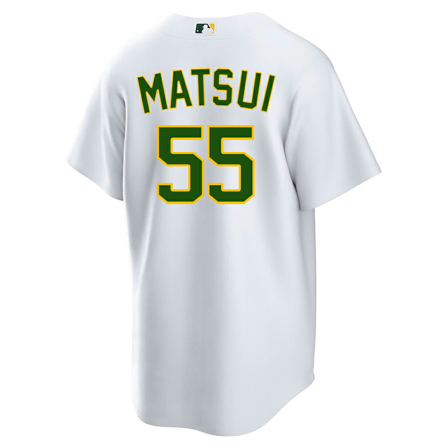 楽天市場】MLB 松井 秀喜 アスレチックス ユニフォーム Player Replica