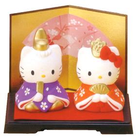 楽天市場】内裏雛 ハローキティ HELLO KITTY キティ キティちゃん 立雛