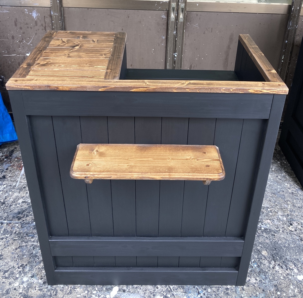 楽天市場】□店舗什器に人気のブラックシリーズです。☆【シェルフ付き