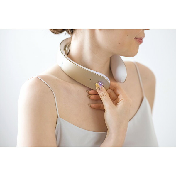 楽天市場】ラルーナ ネックケア ネックマッサージャー シャンパン