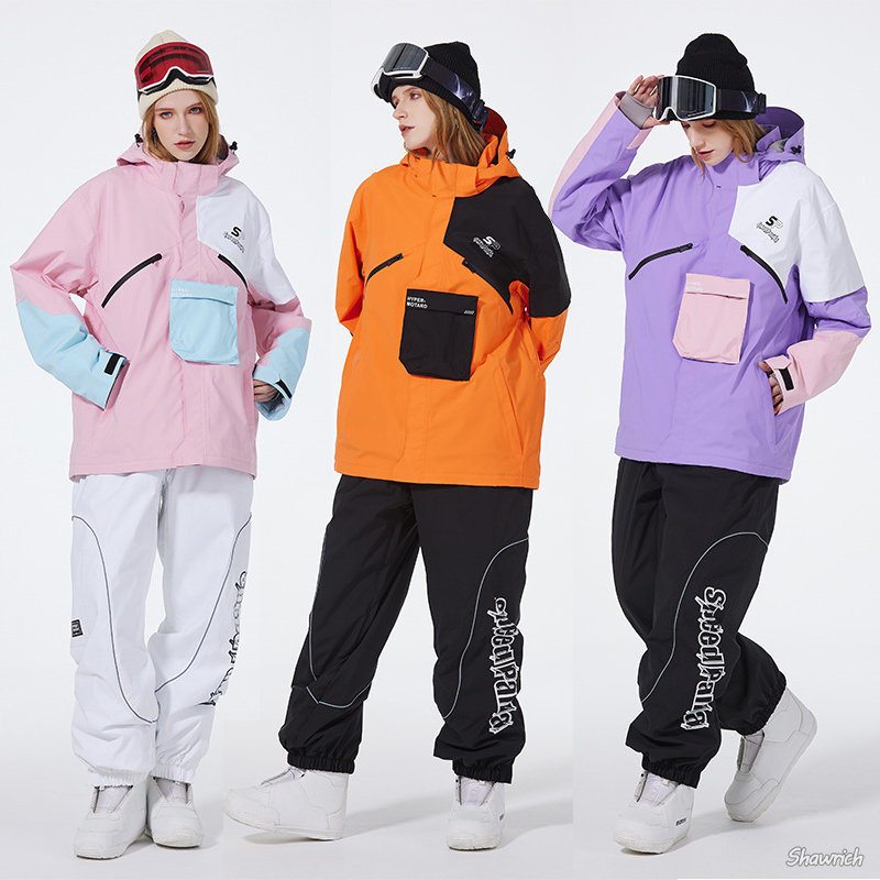 楽天市場】送料無料 スノーボードウェア 上下セット セットアップ
