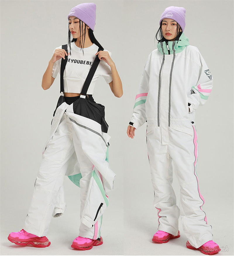 楽天市場】送料無料 スノボ つなぎ スノボウェア オールインワン