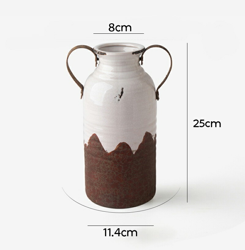 楽天市場】花瓶 陶器 おしゃれ 手作り 一輪挿し 大きい セラミック