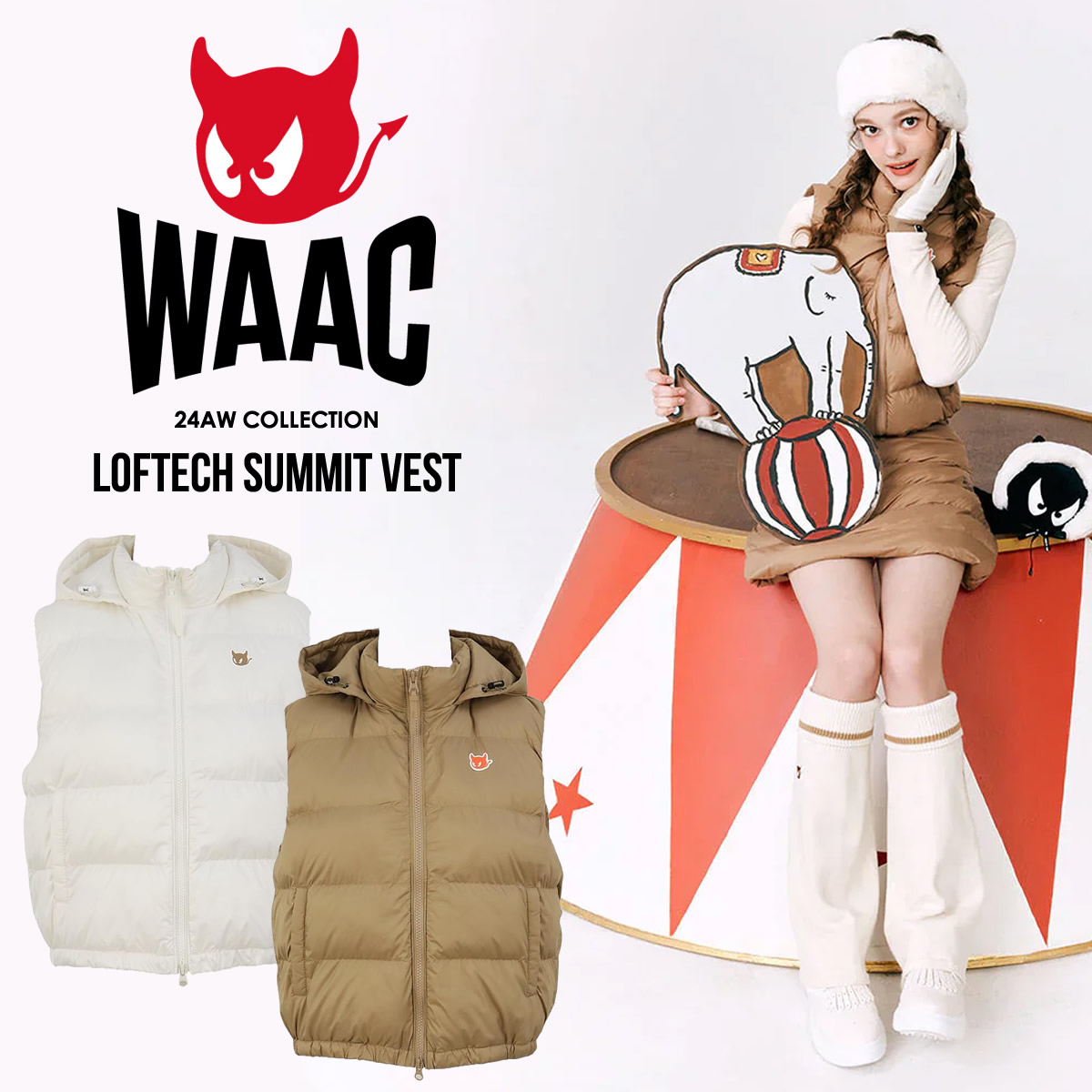 楽天市場】WAAC 24AW LOFTECH SUMMIT VEST [072244290] | ワック