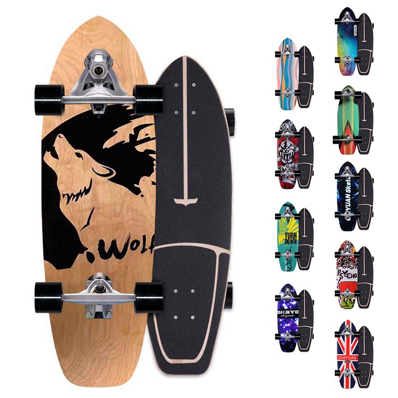 楽天市場】陸上サーフボード サーフスケートボード ランドサーフボード