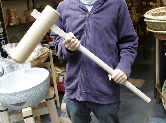 楽天市場】餅つき用 杵 けやき（大人用） : 建築金物 SHOP