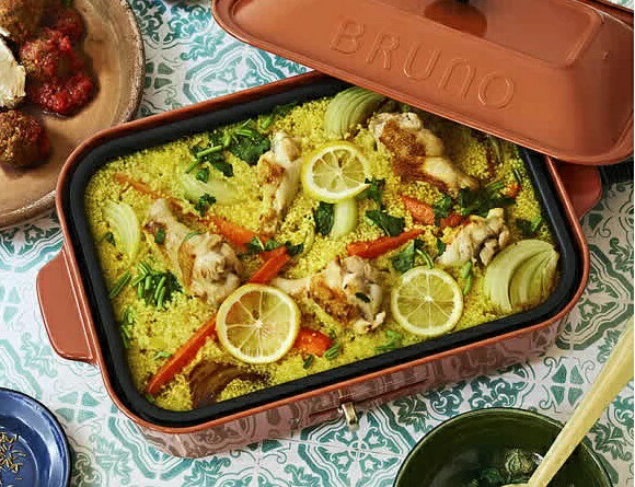 楽天市場】ブルーノ コンパクトホットプレート テラコッタオレンジ