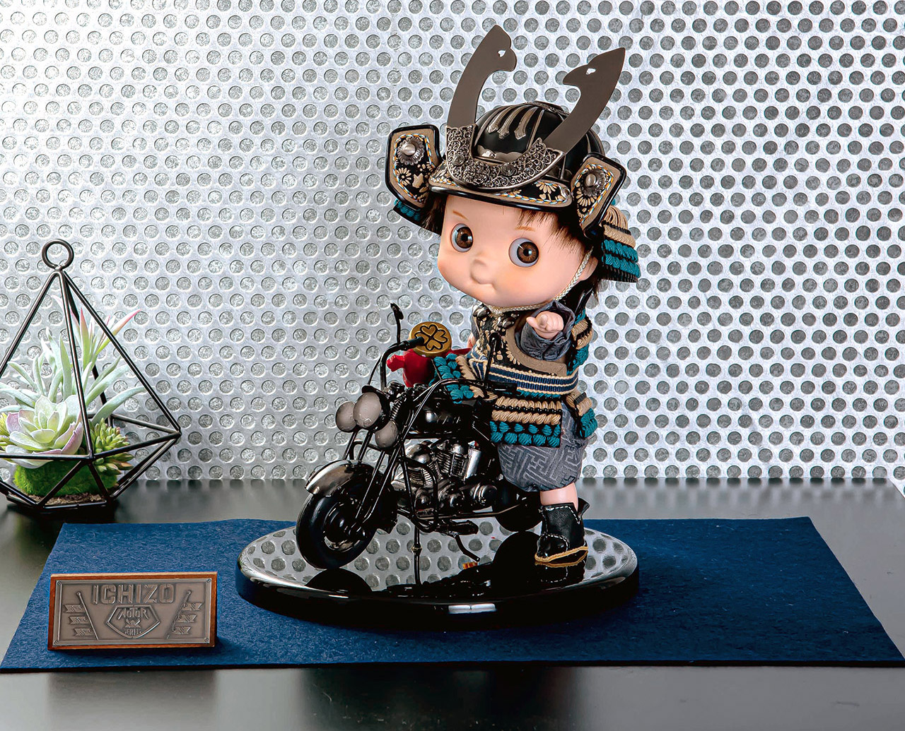 楽天市場】五月人形 5月人形 鎧 鎧兜 年 手作り 初節句 子供大将 武者