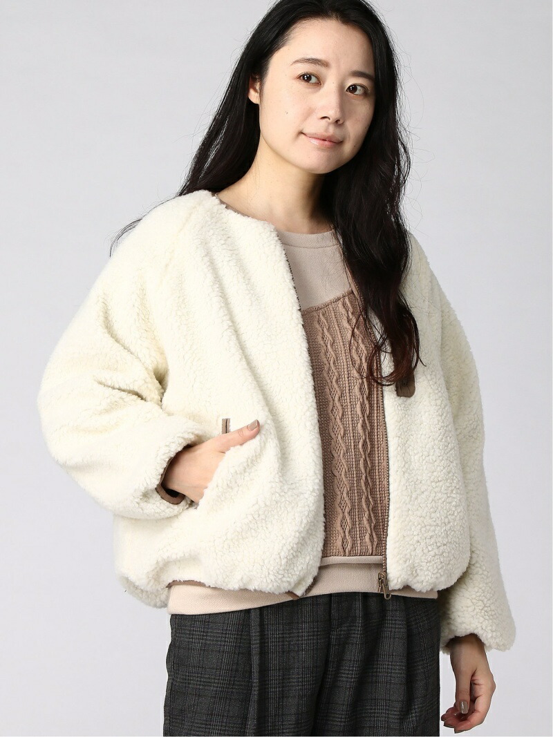 楽天市場】リバーシブルボアブルゾン Samansa Mos2 サマンサモスモス