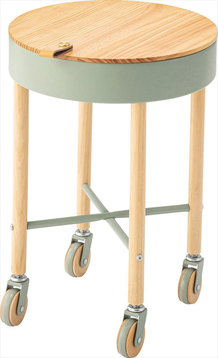 楽天市場】サイドテーブル グリーン PW-56GR : スペースラボ