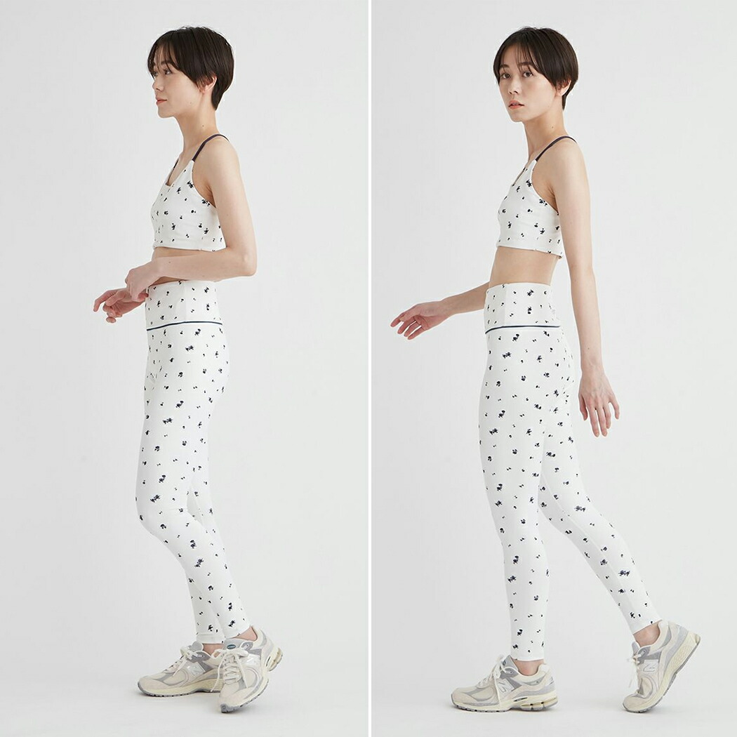 楽天市場】エミ emmi emmi yoga ミニフラワーUVカットレギンス