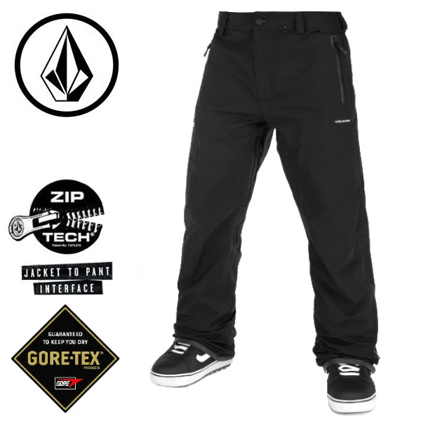 楽天市場】ボルコム VOLCOM スノーボードウェア L GORE-TEX Pants BLK